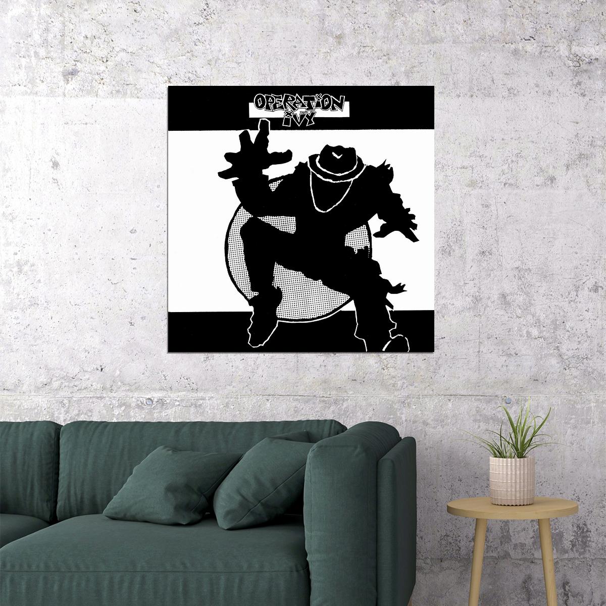 Operation Ivy Energy Album Cover Art Punk Music Poster Wall Print - xonomax