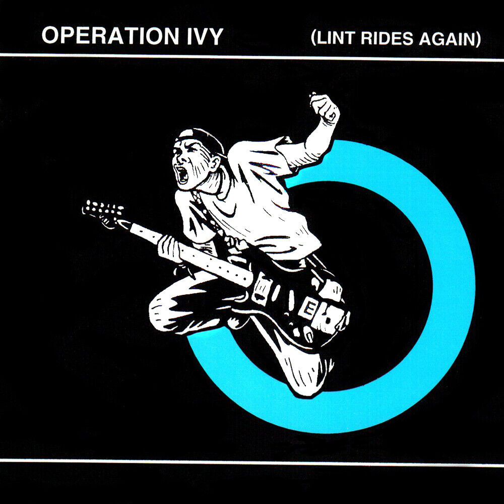 Operation Ivy Lint Rides Again Album Cover Art Punk Music Poster Wall Print - xonomax