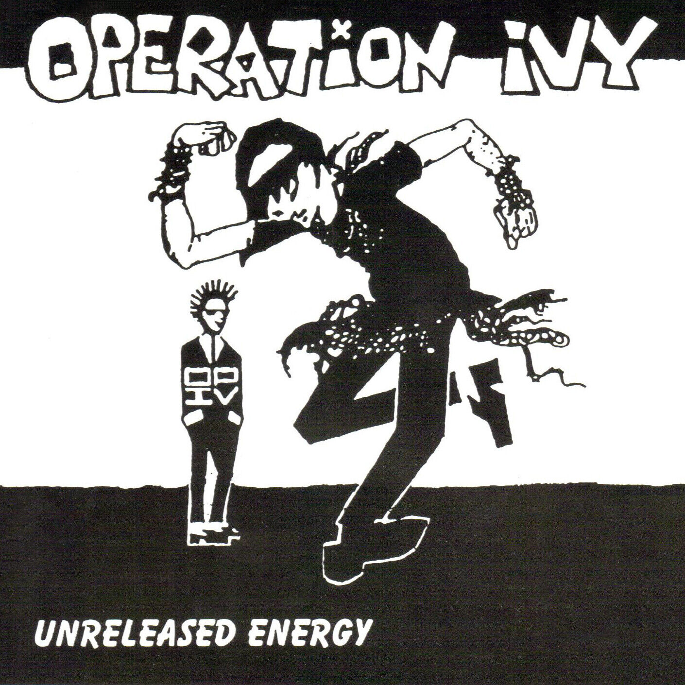 Operation Ivy Unreleased Energy Album Cover Art Punk Music Poster Wall Print - xonomax