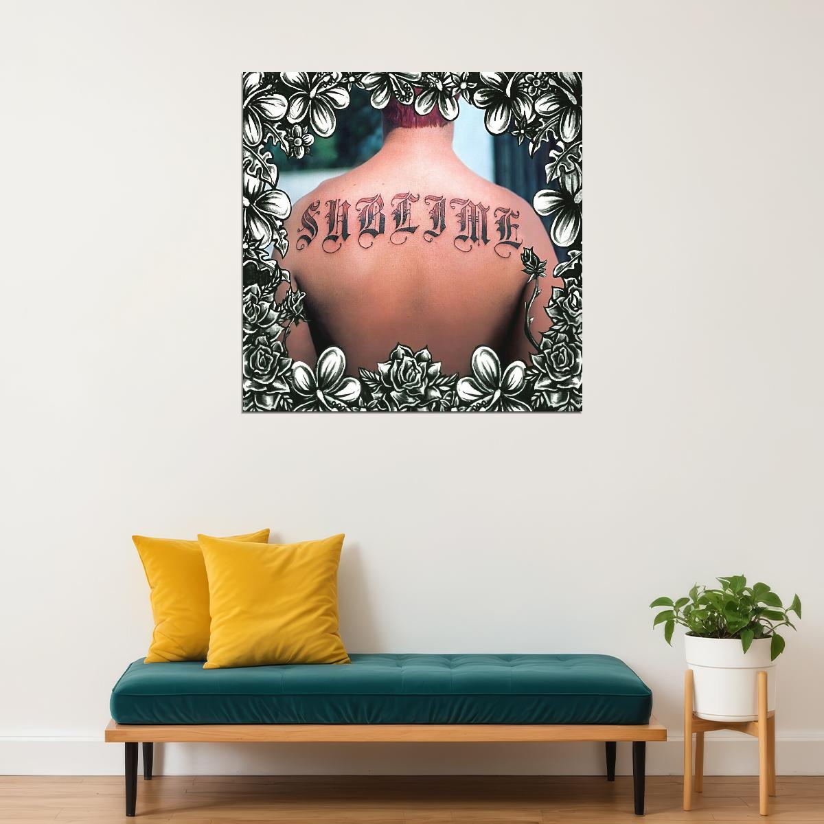Sublime Sublime Album Cover Art Music Poster Ska Punk Band Print - xonomax