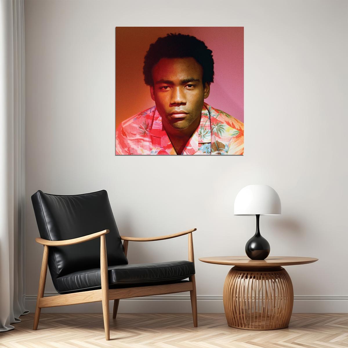 Childish Gambino Because The Internet Album Cover Art Hip-hop Music Poster Rap Artist Print