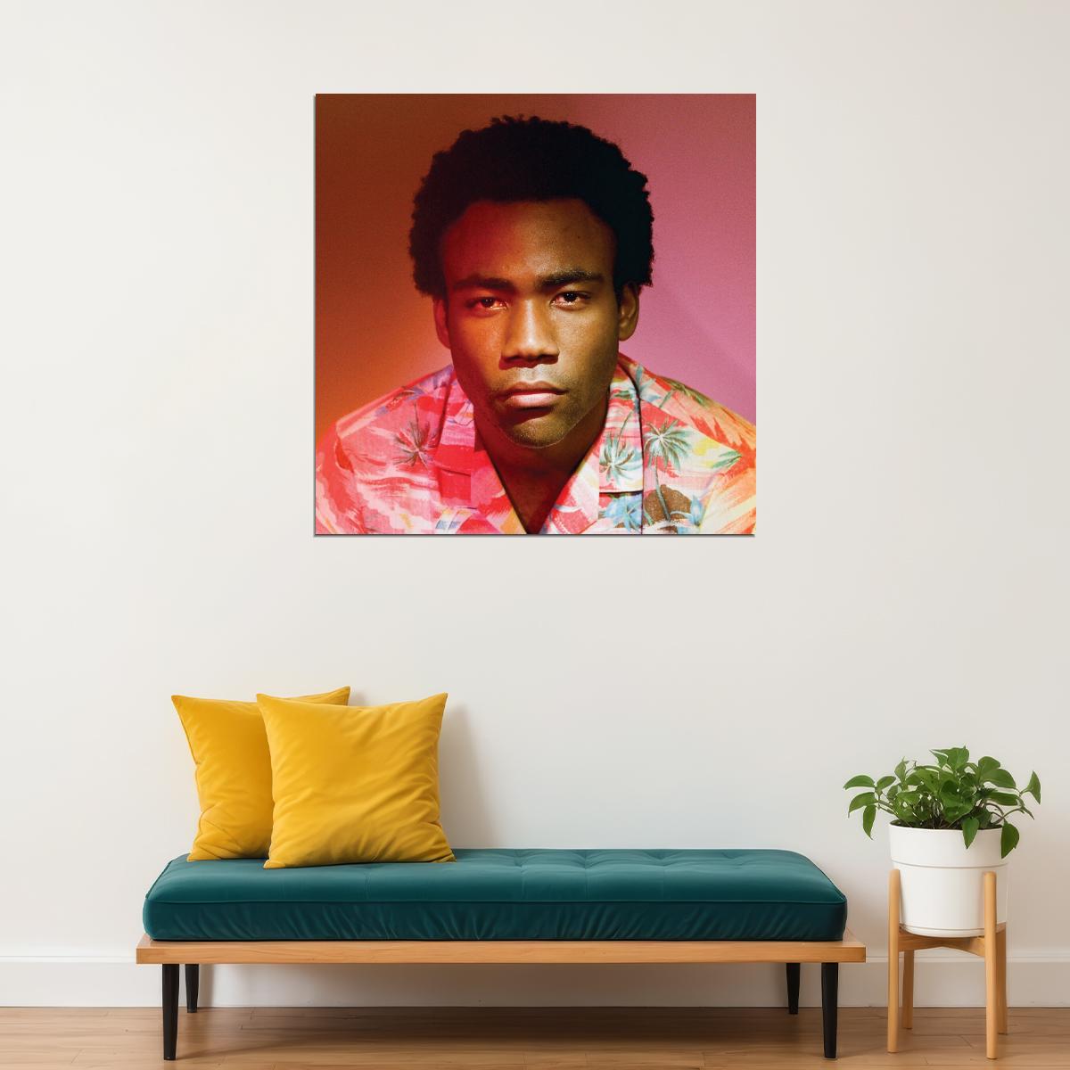 Childish Gambino Because The Internet Album Cover Art Hip-hop Music Poster Rap Artist Print