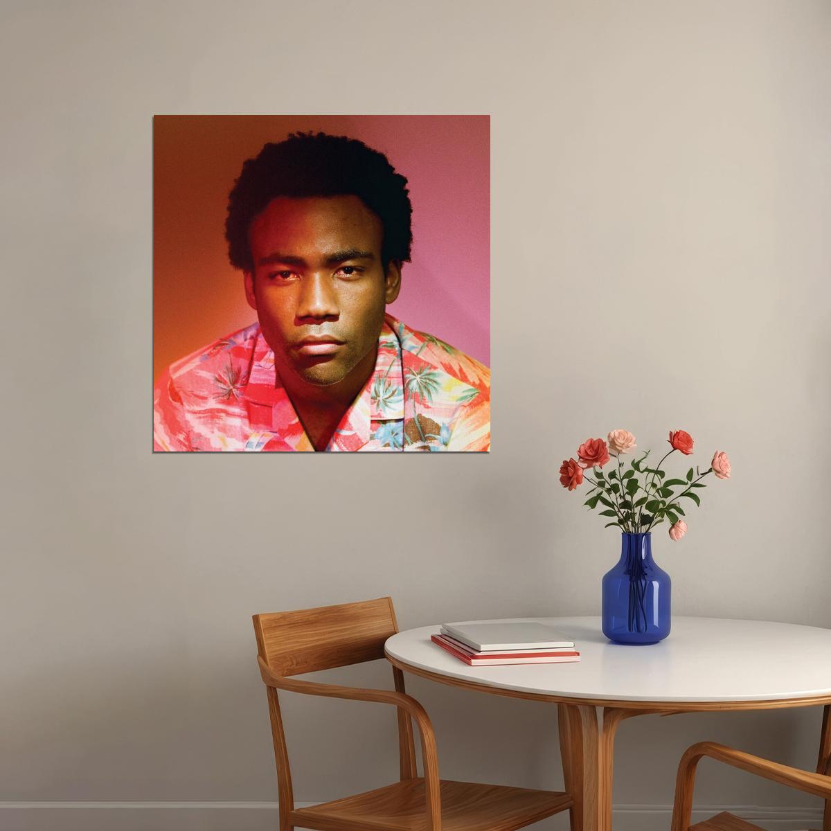 Childish Gambino Because The Internet Album Cover Art Hip-hop Music Poster Rap Artist Print