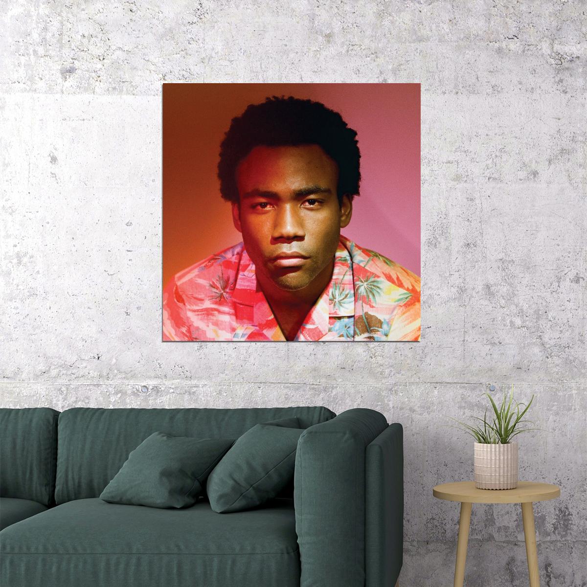 Childish Gambino Because The Internet Album Cover Art Hip-hop Music Poster Rap Artist Print