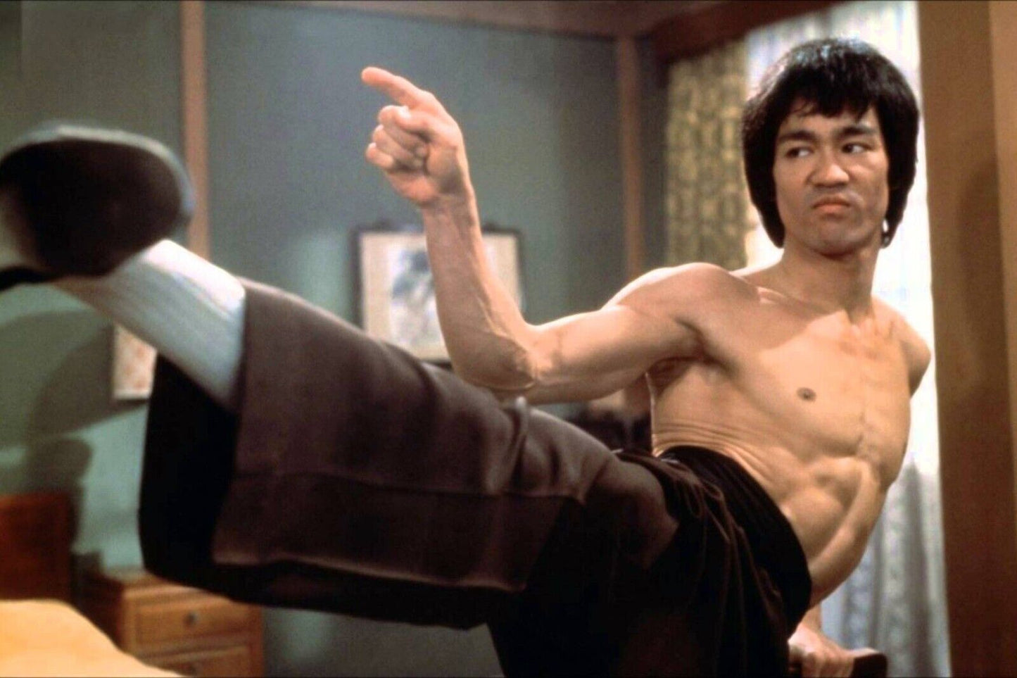 Bruce Lee Poster Martial Arts Legend Wall Art Action Star Print - xonomax