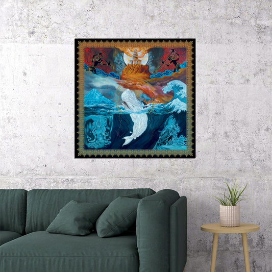 Mastodon Music Poster Iconic Heavy Metal Band Wall Print - xonomax