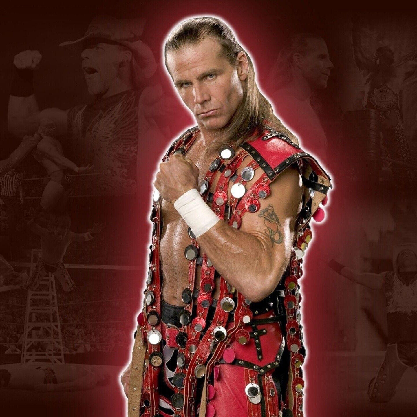 Superstar Shawn Michaels Wrestling Poster Iconic Wwe Legend Wall Art - xonomax