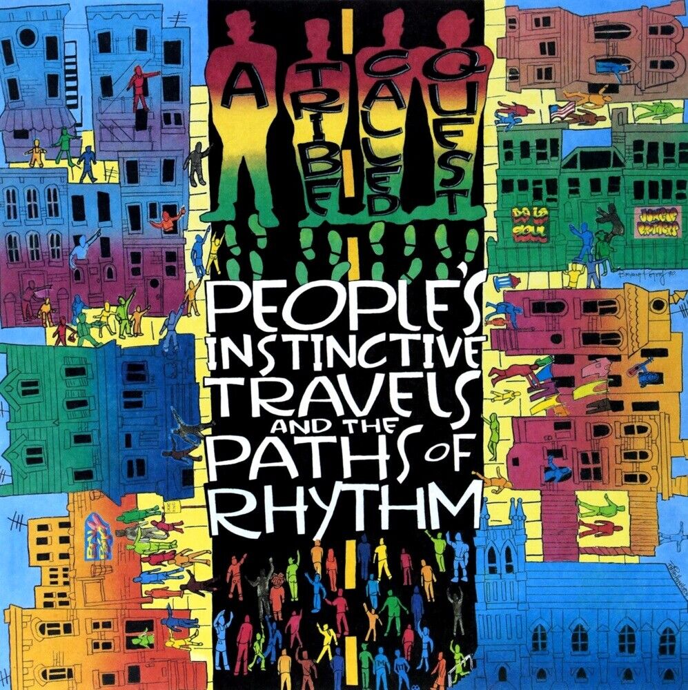 A Tribe Called Quest People's Instinctive Album Cover Art Hip-hop Music Poster Rap Print - xonomax