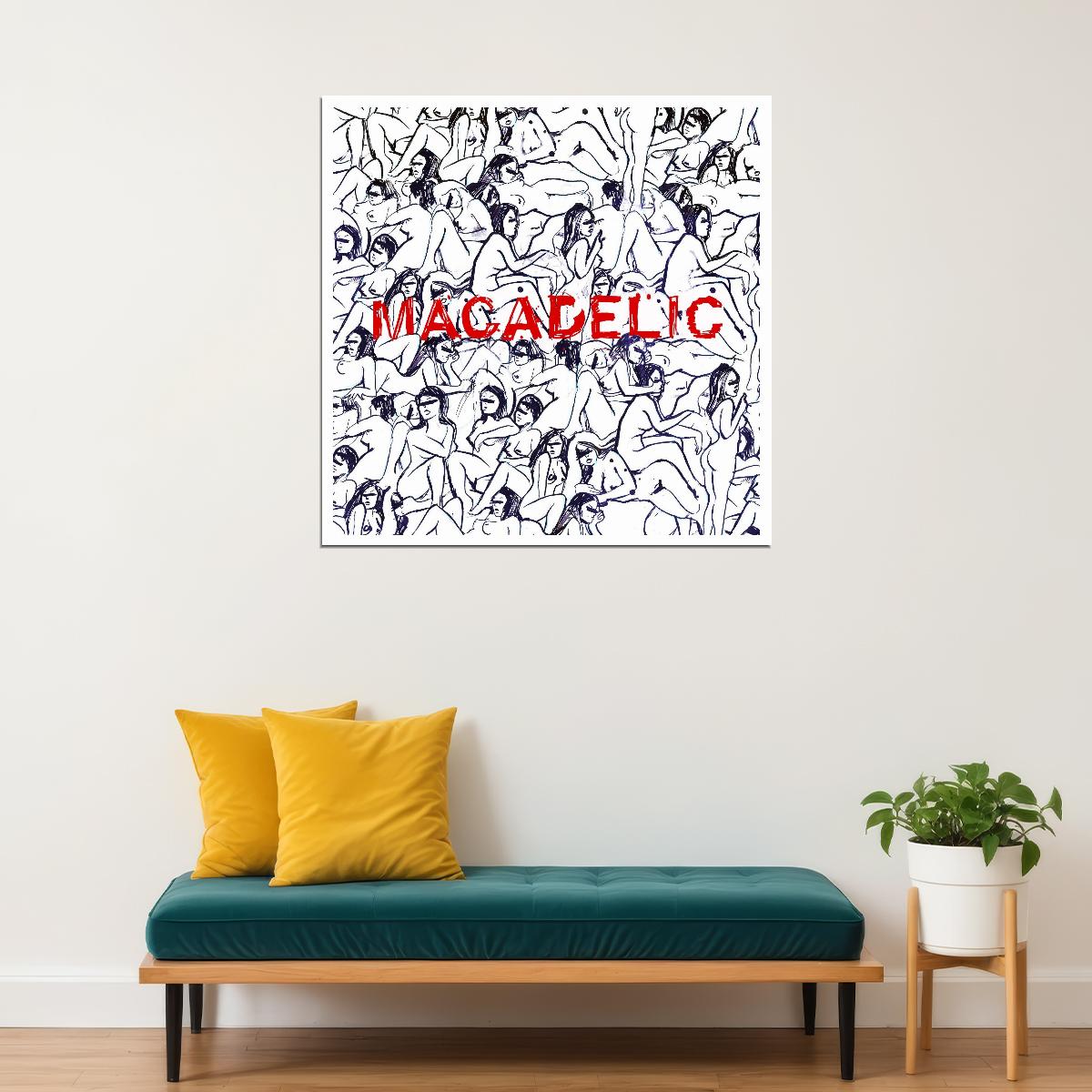 Mac Miller Macadelic Album Cover Art Music Poster Rap Hip-hop - xonomax