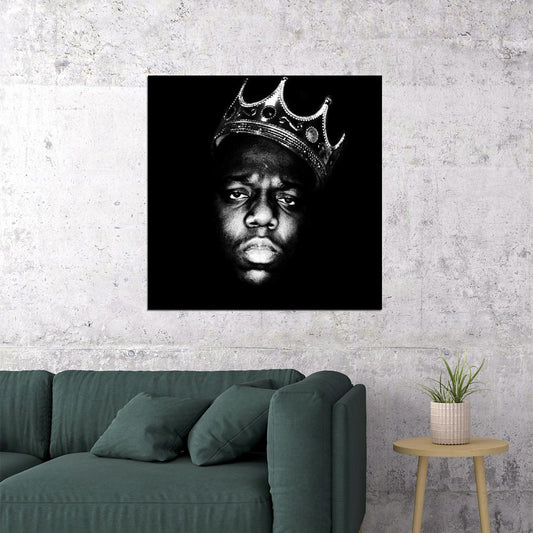 The Notorious B.i.g. Rap Music Poster Iconic Hip Hop Artist Print - xonomax