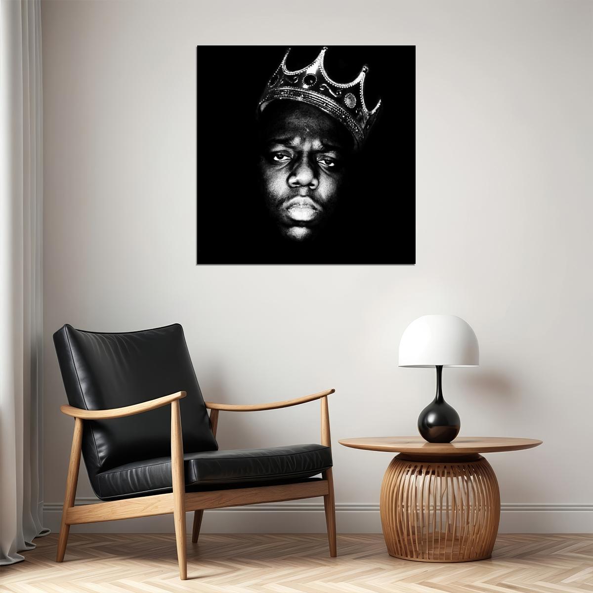 The Notorious B.i.g. Rap Music Poster Iconic Hip Hop Artist Print - xonomax