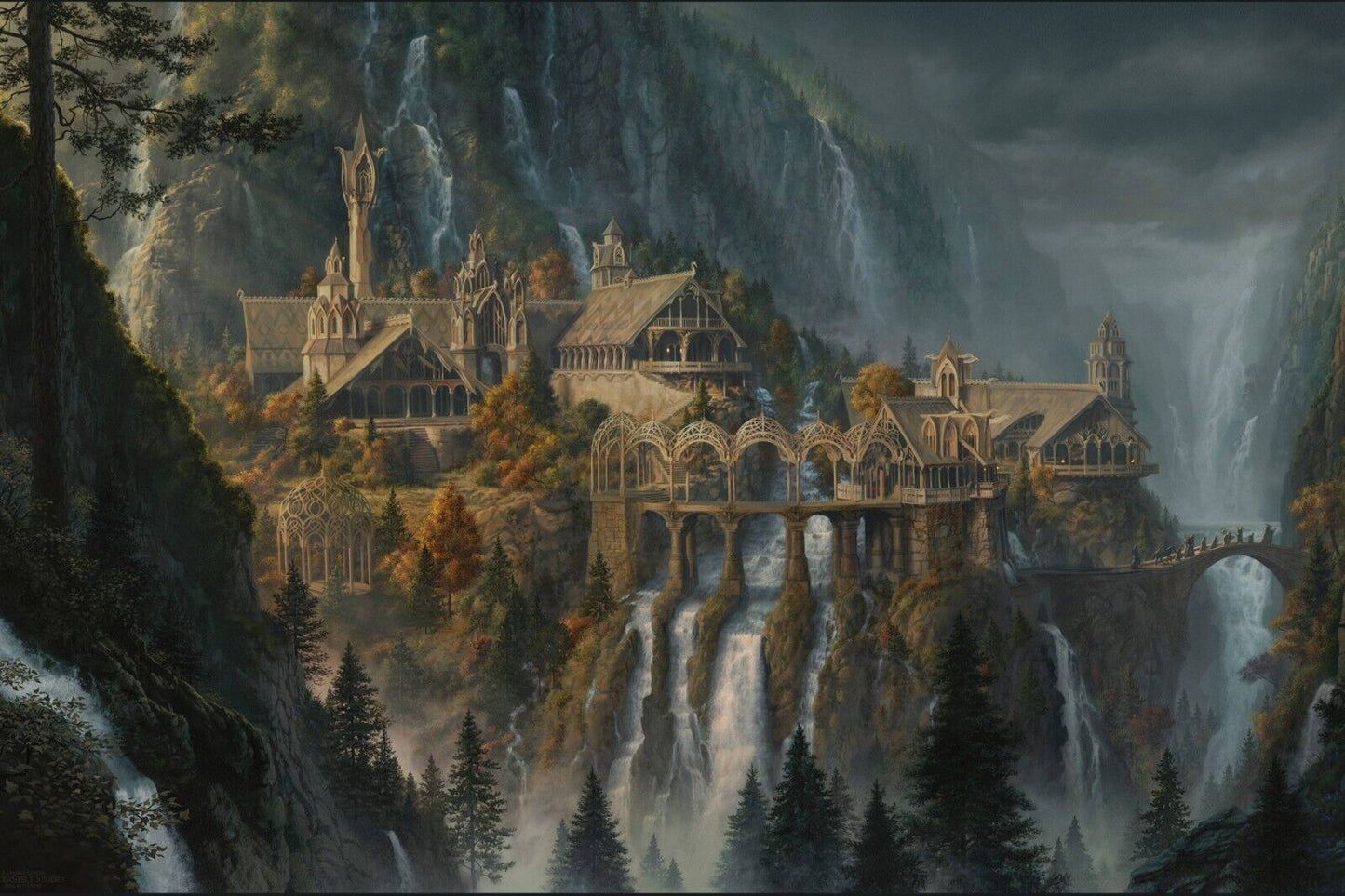 The Lord Of The Rings Movie Poster Iconic Fantasy Epic Art Print - xonomax