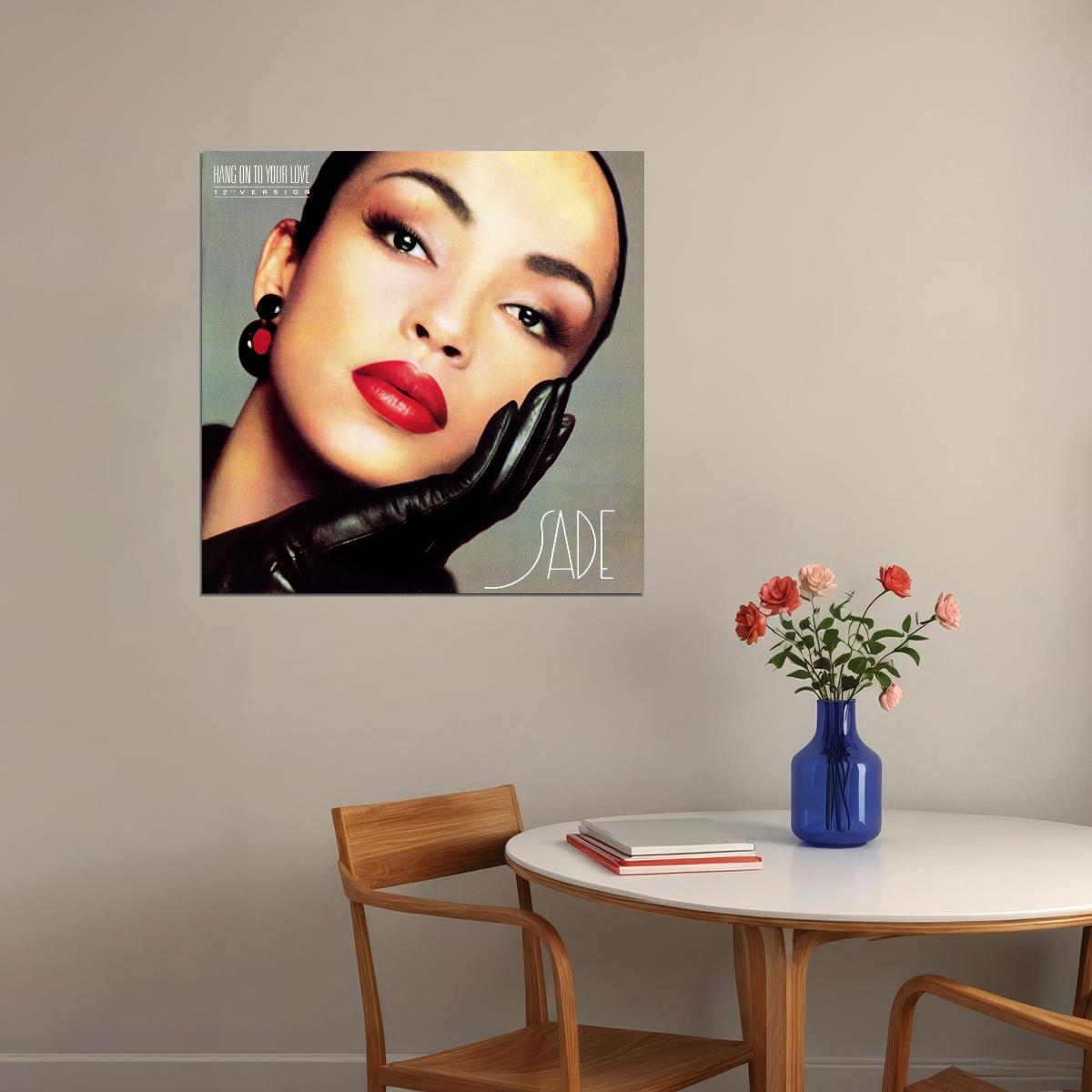 Sade Hang On To Your Love Album Cover Art Music Poster Iconic Singer Wall Print - xonomax
