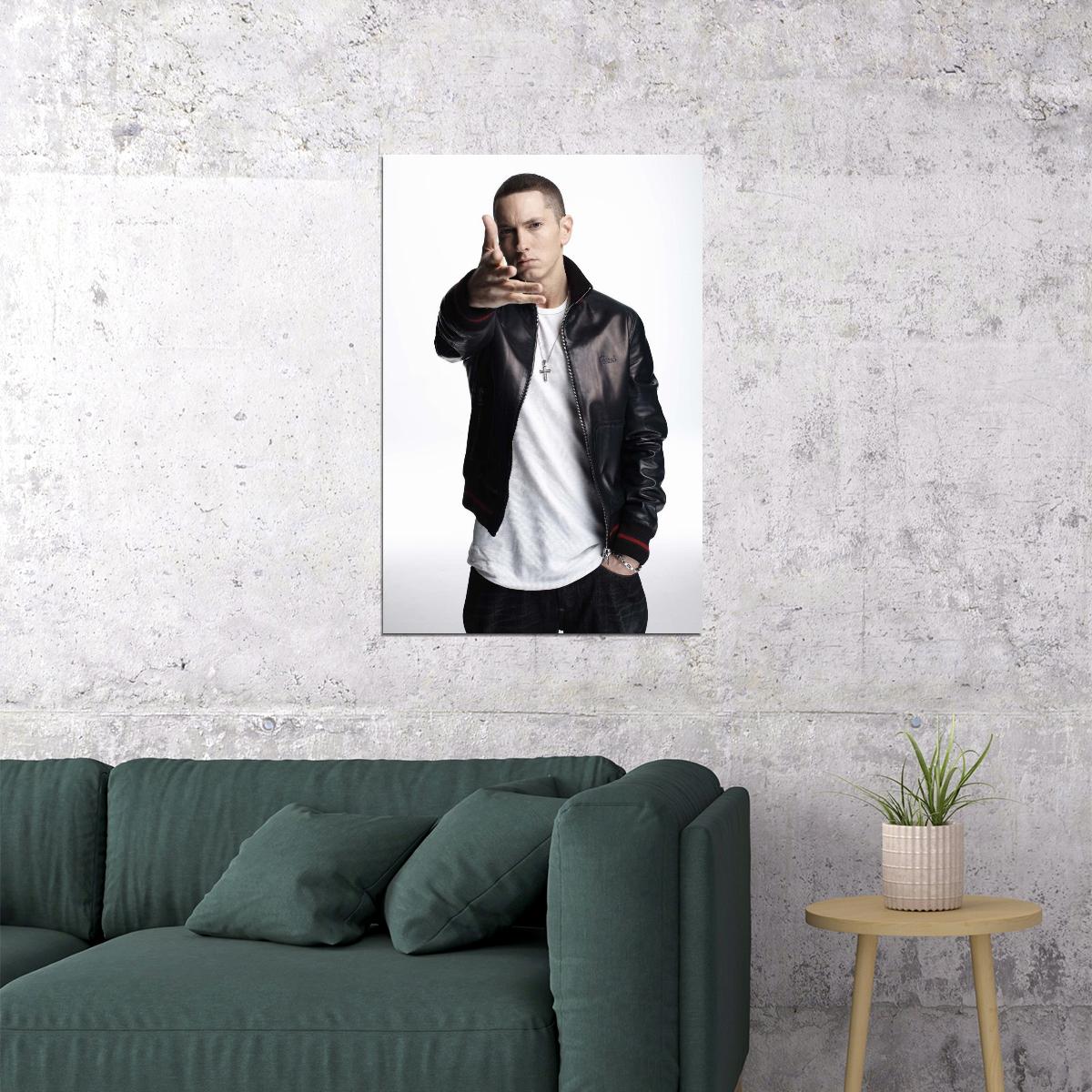Eminem Poster Hip-hop Music Wall Art Rap Artist Print - xonomax