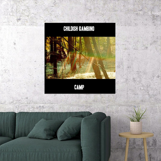 Childish Gambino Camp Album Cover Art Hip-hop Music Poster Rap Artist Print - xonomax
