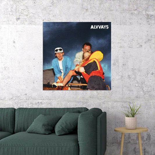 Alvvays Blue Rev Album Cover Art Indie Pop Music Poster Band Music Print - xonomax