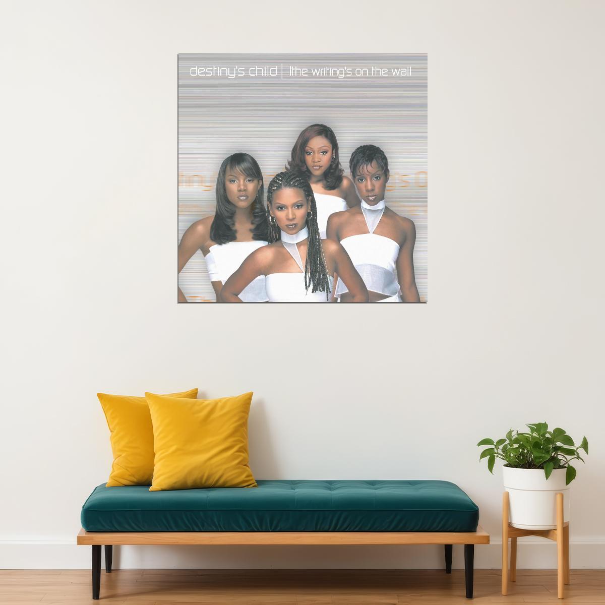 Destiny's Child Album Cover Art R&b Music Poster Girl Group Music Print - xonomax