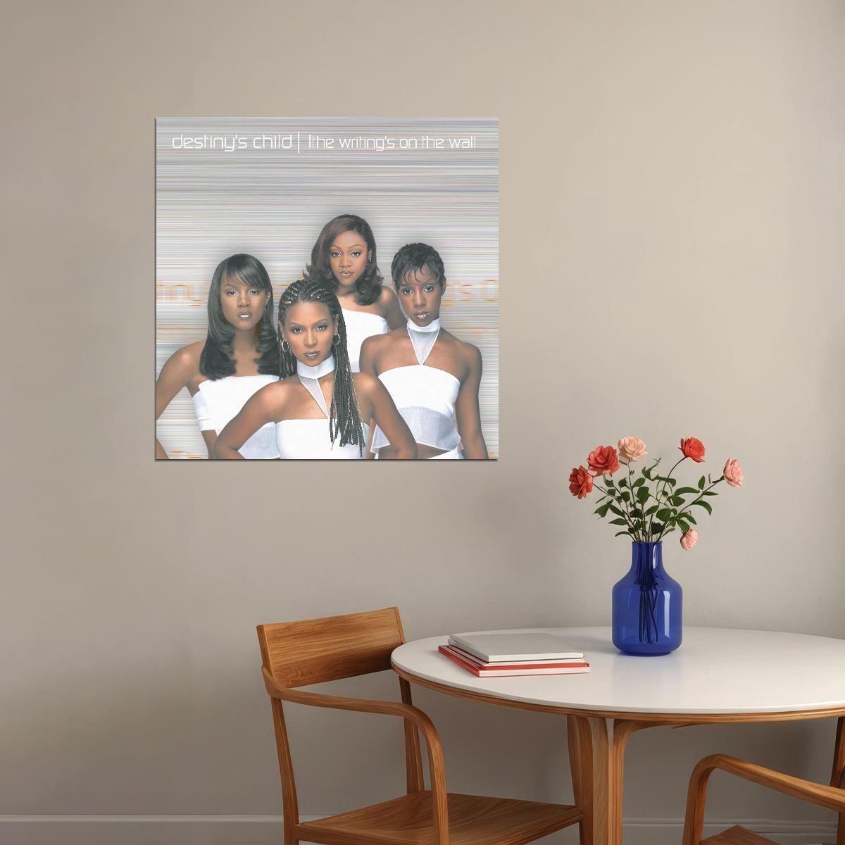 Destiny's Child Album Cover Art R&b Music Poster Girl Group Music Print - xonomax