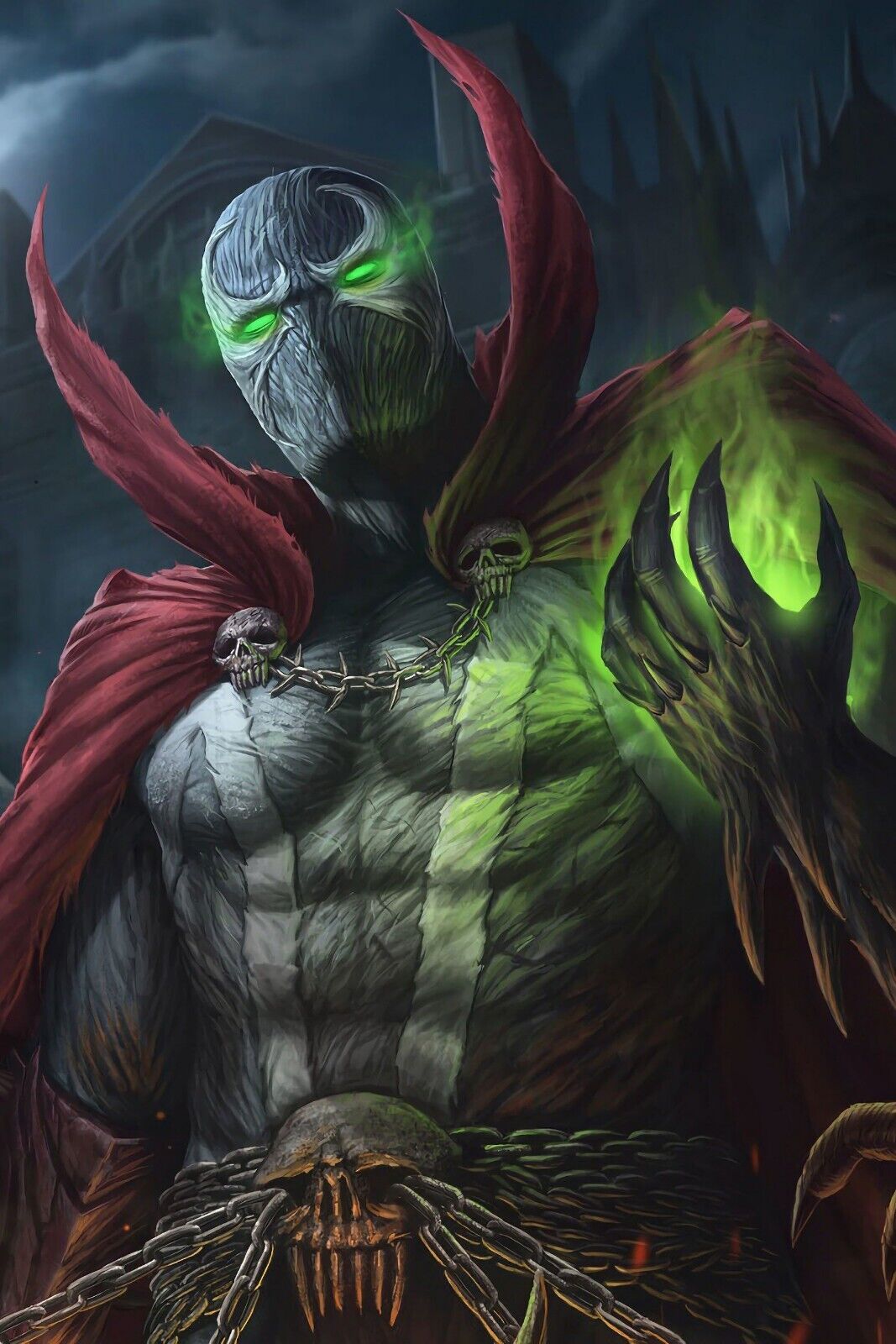 Spawn Comic Book Poster Iconic Antihero Print - xonomax