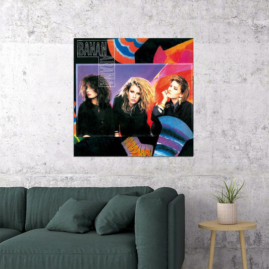 Bananarama Poster Pop Music Wall Art 80s Girl Group Print - xonomax