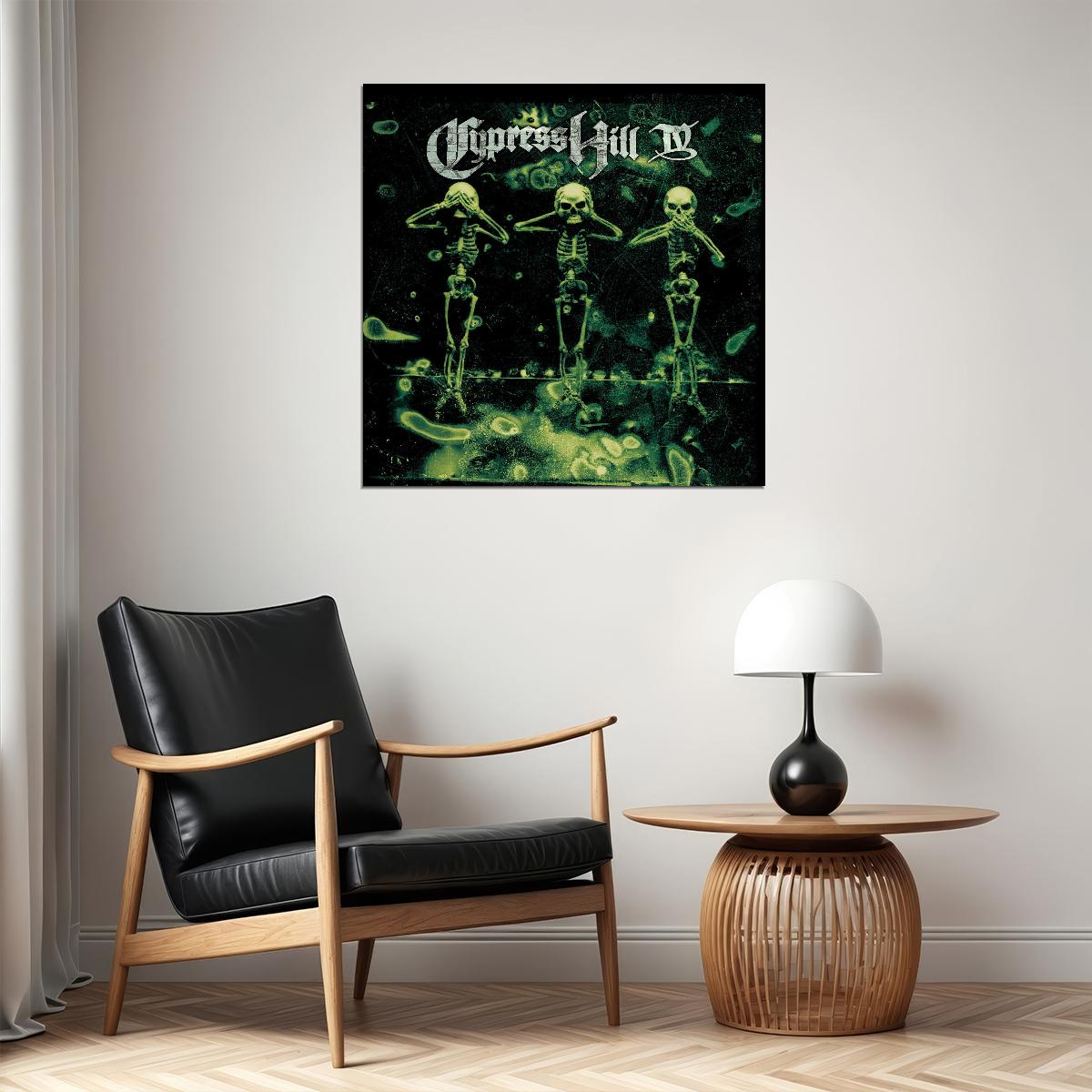 Cypress Hill Album Cover Art Hip-hop Music Poster Rap Group Music Print - xonomax