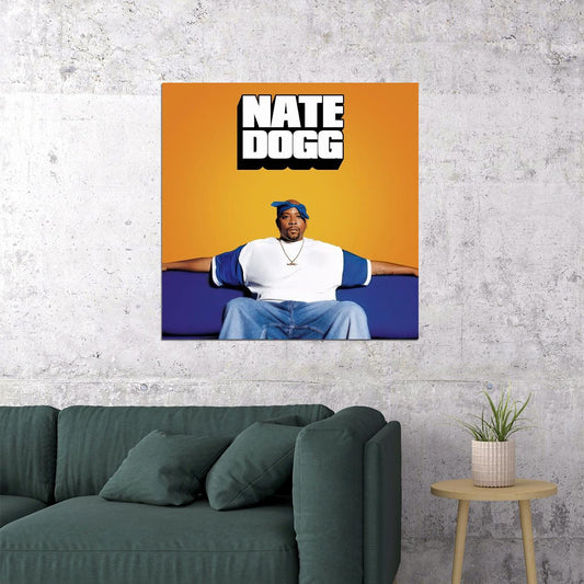 Nate Dogg Music Poster Rap Hip-hop Artist Wall Print - xonomax