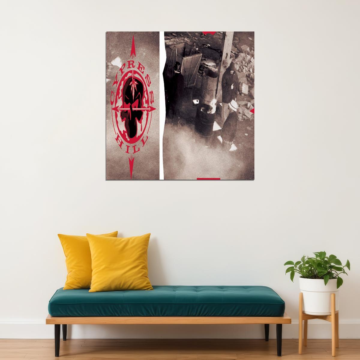 Cypress Hill Album Cover Art Hip-hop Music Poster Rap Group Music Print - xonomax