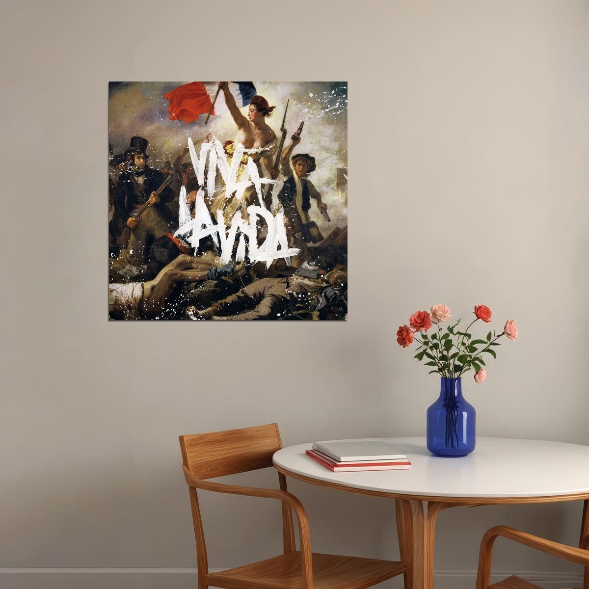 Coldplay Album Cover Art Alternative Rock Music Poster Band Music Print - xonomax