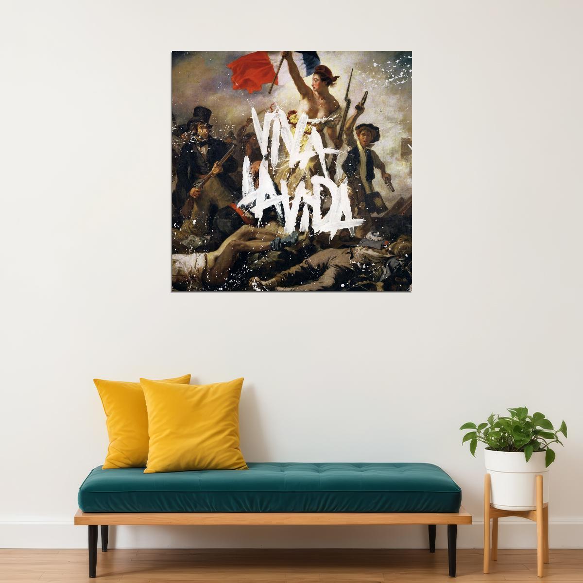 Coldplay Album Cover Art Alternative Rock Music Poster Band Music Print - xonomax