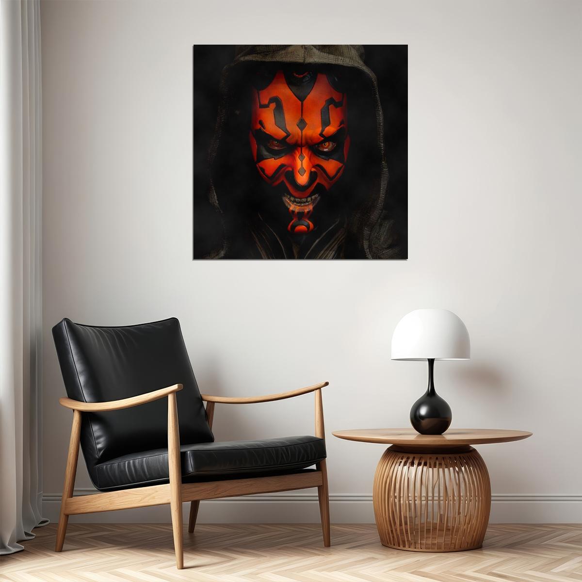 Star Wars Darth Maul Sci-fi Movie Poster - xonomax