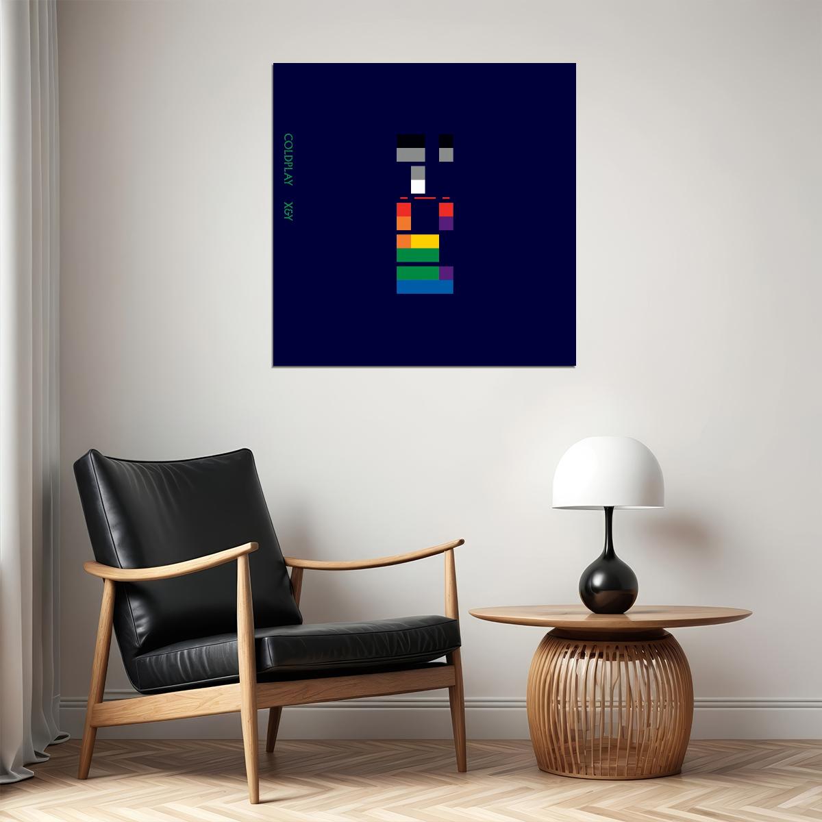 Coldplay Album Cover Art Alternative Rock Music Poster Band Music Print - xonomax