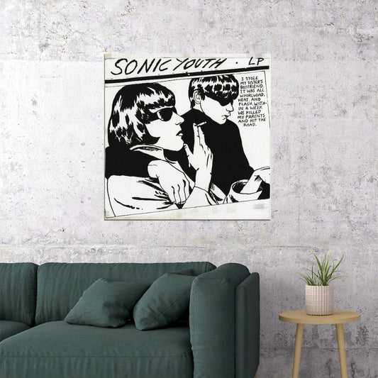 Sonic Youth Album Cover Art Music Poster Iconic Band Print - xonomax