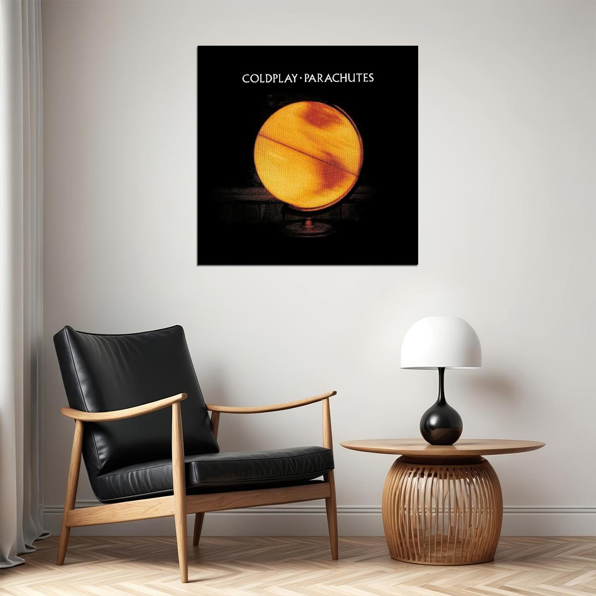 Coldplay Parachutes Album Cover Art Alternative Rock Music Poster Band Music Print - xonomax