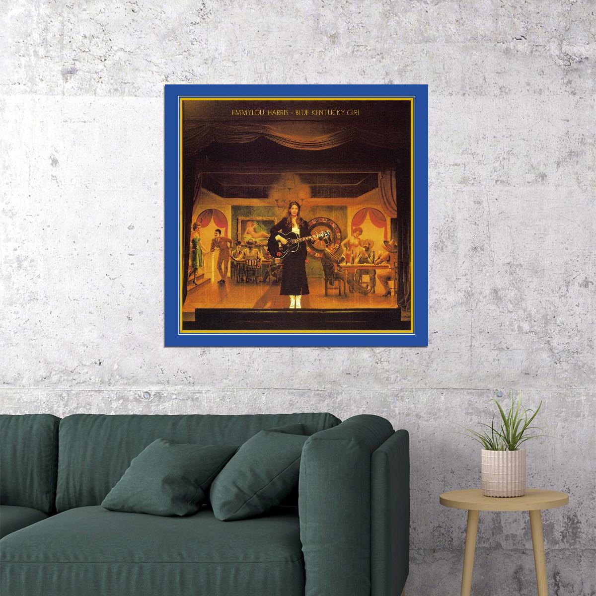 Emmylou Harris Poster Country Music Legend Wall Art Singer-songwriter Print - xonomax