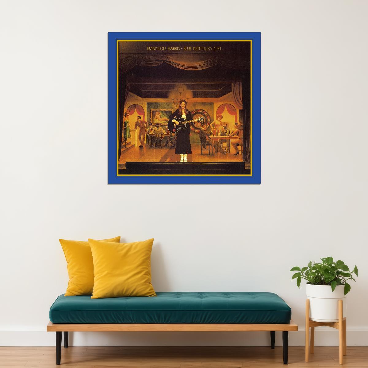 Emmylou Harris Poster Country Music Legend Wall Art Singer-songwriter Print - xonomax