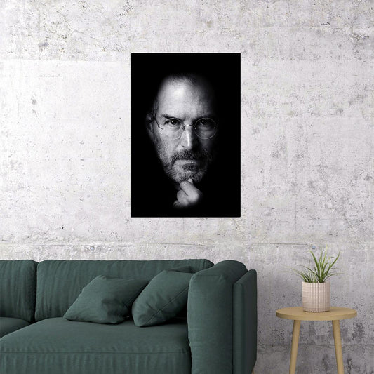 Steve Jobs Famous Ceo Tech Poster Inspirational Print - xonomax
