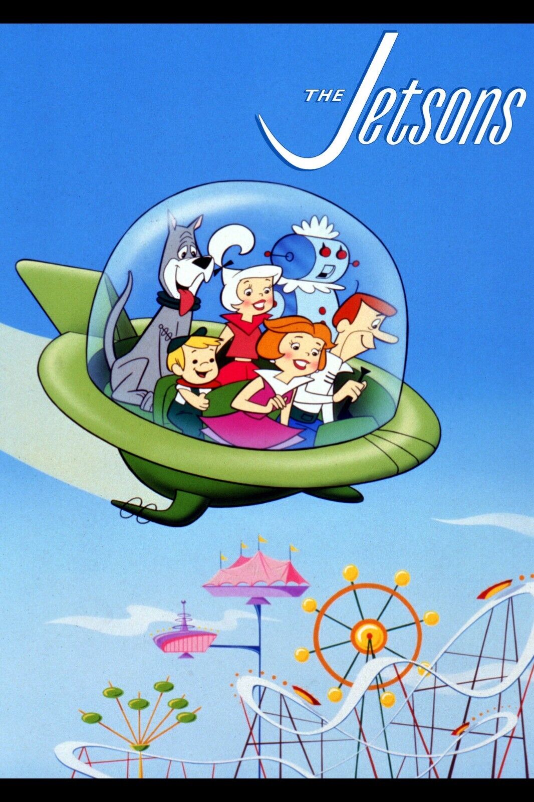 The Jetsons Tv Show Kids Print Iconic Animated Sci-fi Art Print