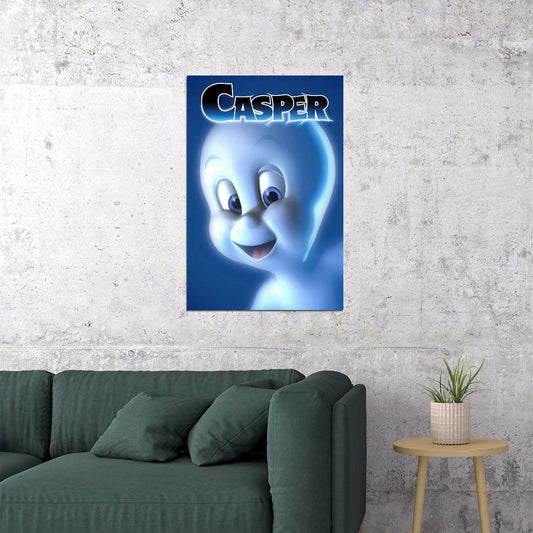 Casper Movie Poster Family Film Wall Art Friendly Ghost Kids Print - xonomax