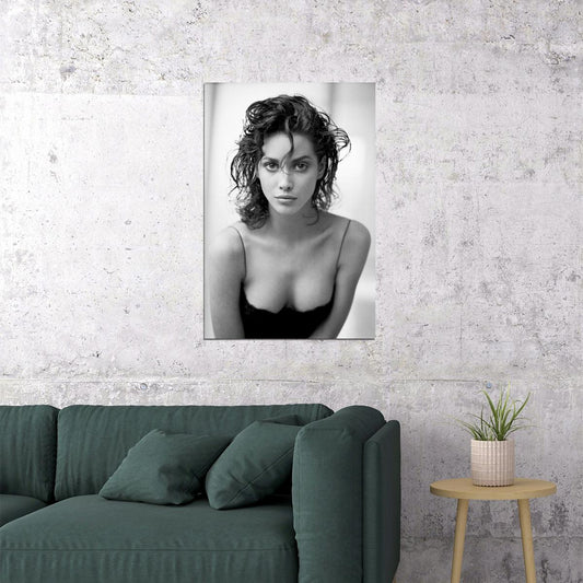 Christy Turlington Poster Sexy Supermodel Wall Art Fashion Icon Print - xonomax
