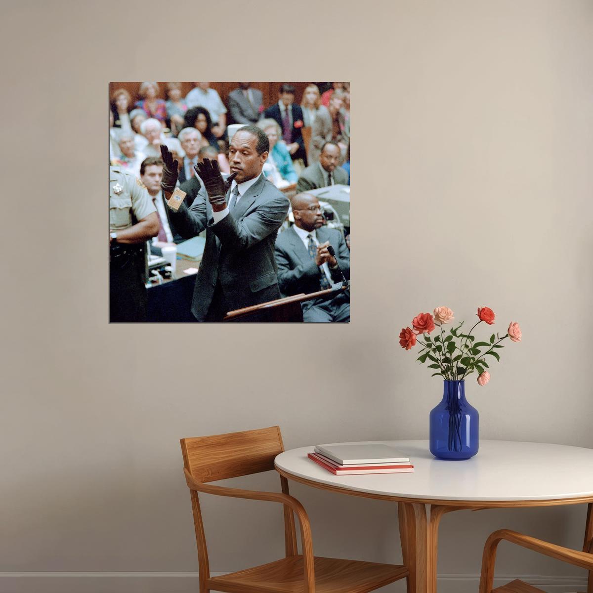 O. J. Simpson Poster Nfl Football Player Motivational Sports Print Wall Art - xonomax