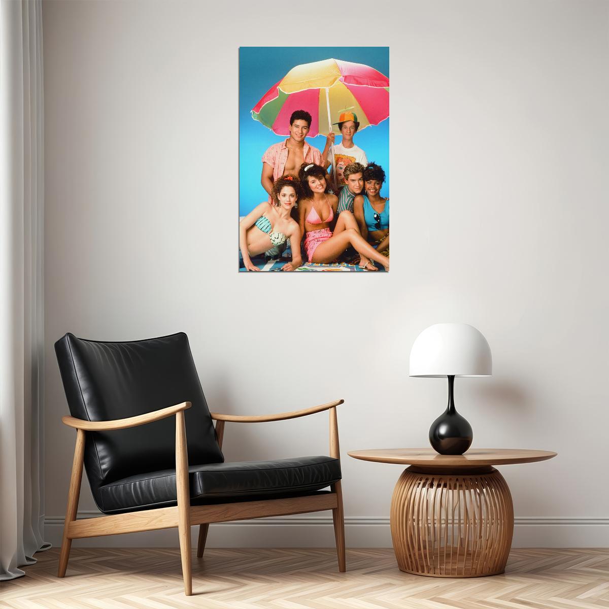 Saved By The Bell Retro 1990s Movie Poster Classic Tv Nostalgia Wall Art - xonomax