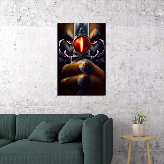 Thundercats Lion-o Sight Beyond Sight Poster Iconic 80s Cartoon Art Retro Animated Series Print - xonomax