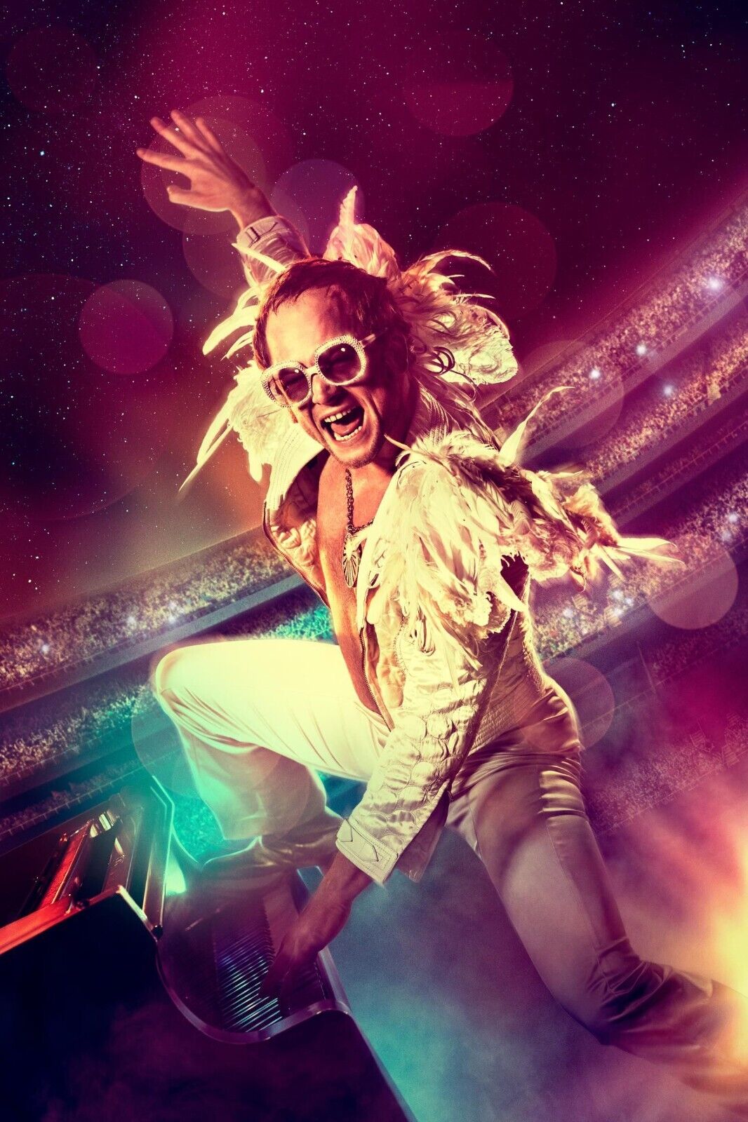 Elton John Poster Music Legend Wall Art Singer-songwriter Print - xonomax