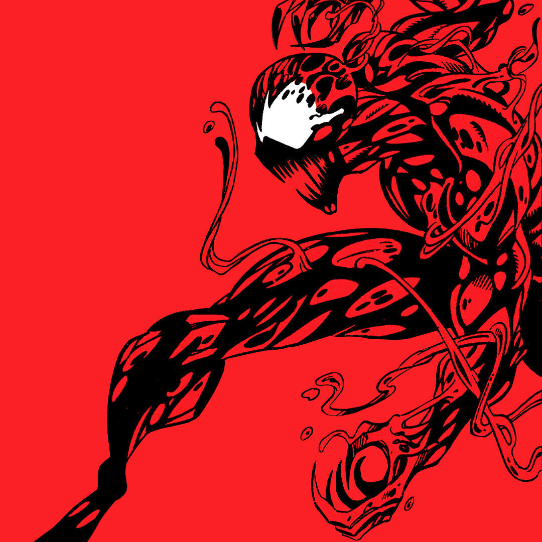 Carnage Marvel Comics Poster Supervillain Wall Art Comic Book Print - xonomax