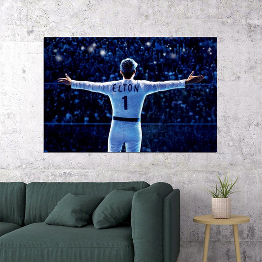 Elton John Poster Music Legend Wall Art Singer-songwriter Print - xonomax