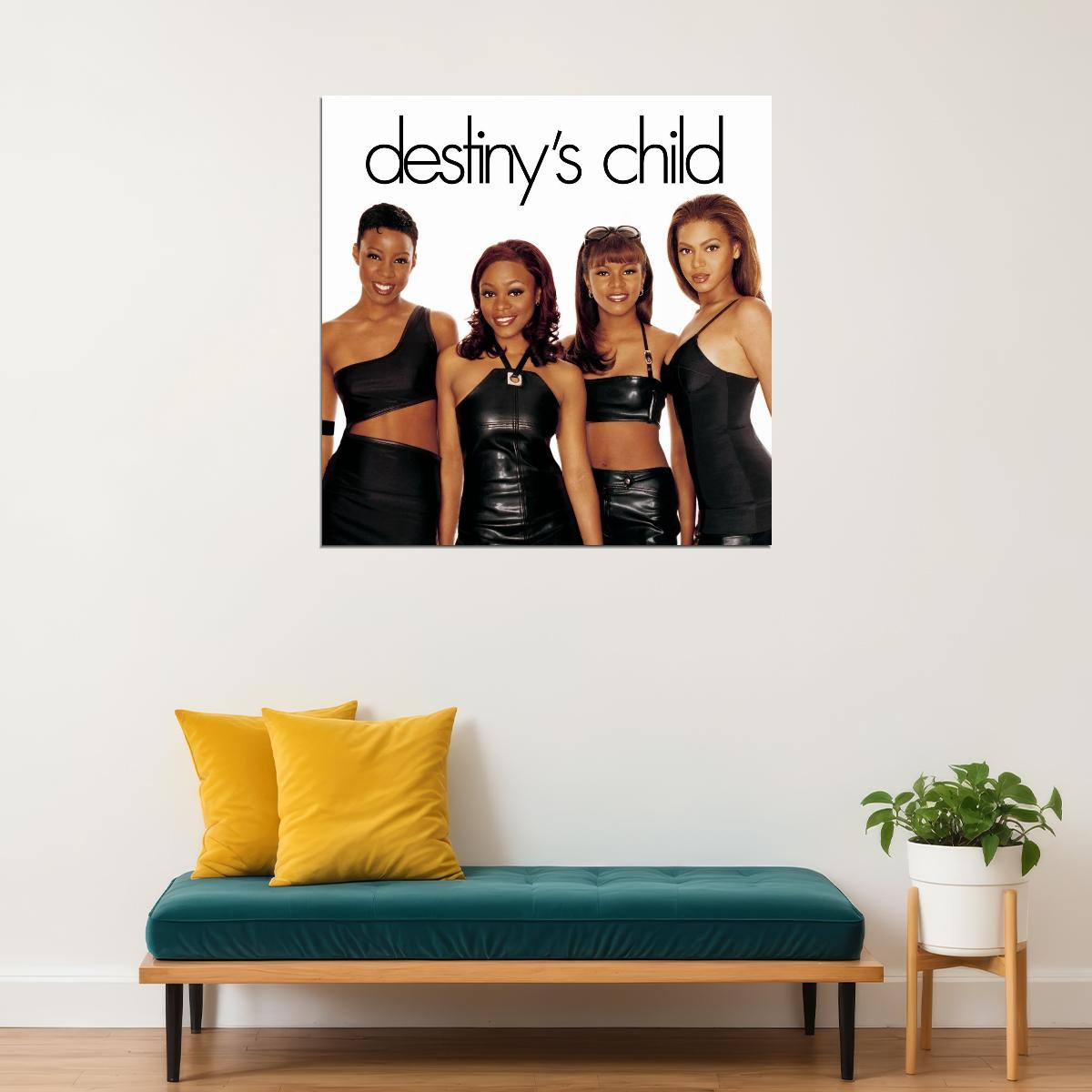 Destiny's Child Album Cover Art R&b Music Poster Girl Group Music Print - xonomax