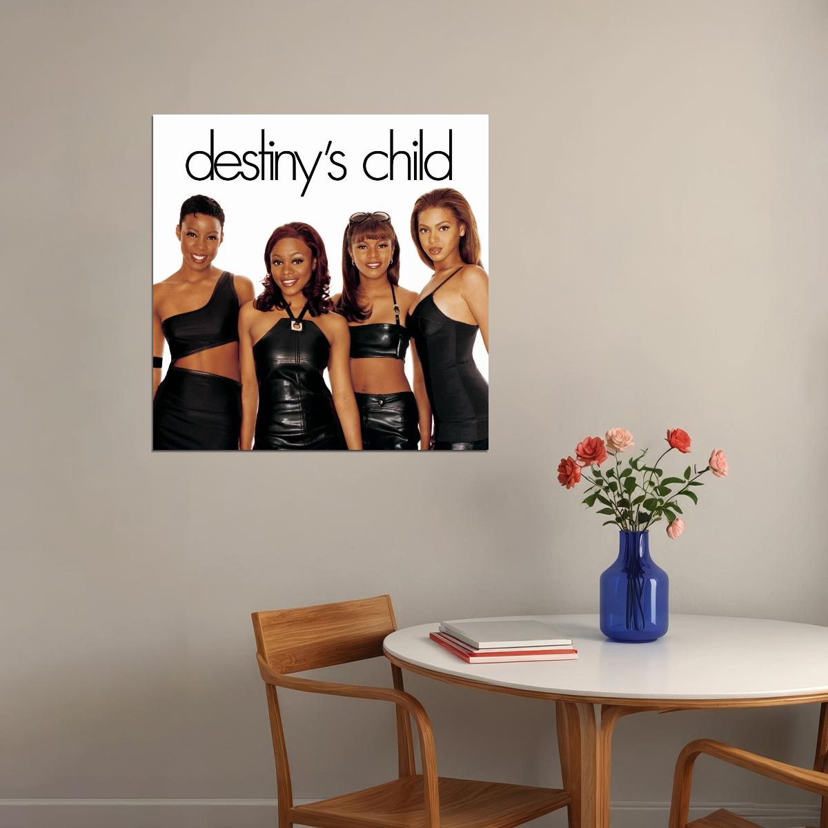 Destiny's Child Album Cover Art R&b Music Poster Girl Group Music Print - xonomax