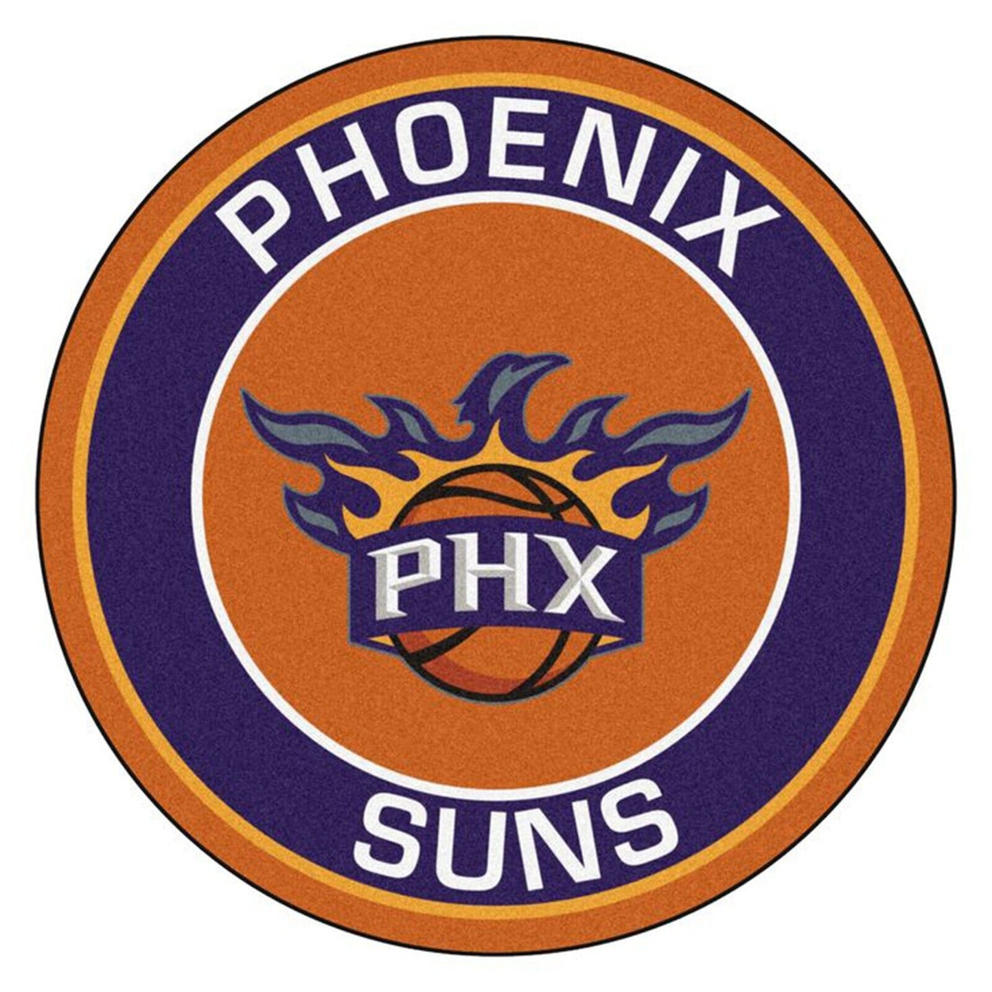 Phoenix Suns Logo Poster Nba Basketball Team Wall Art - xonomax