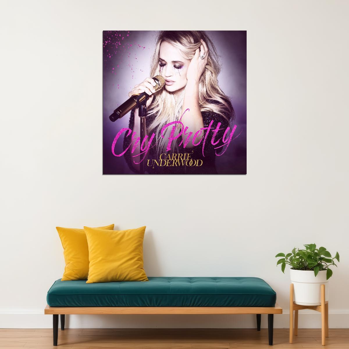Carrie Underwood Poster Country Music Wall Art Singer-songwriter Print - xonomax