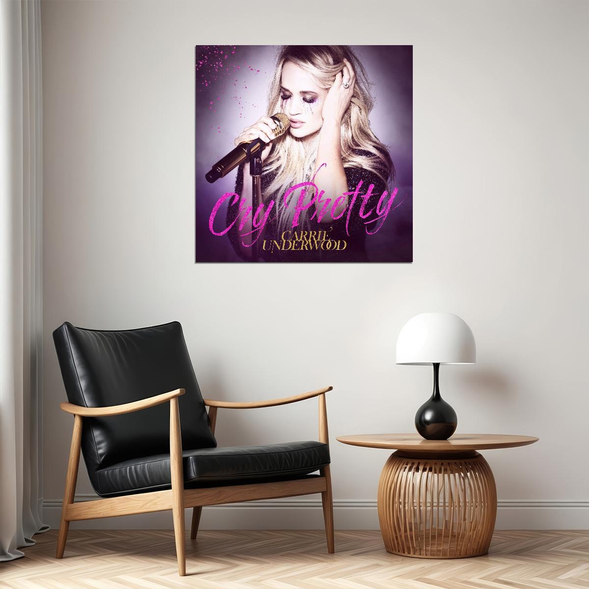 Carrie Underwood Poster Country Music Wall Art Singer-songwriter Print - xonomax